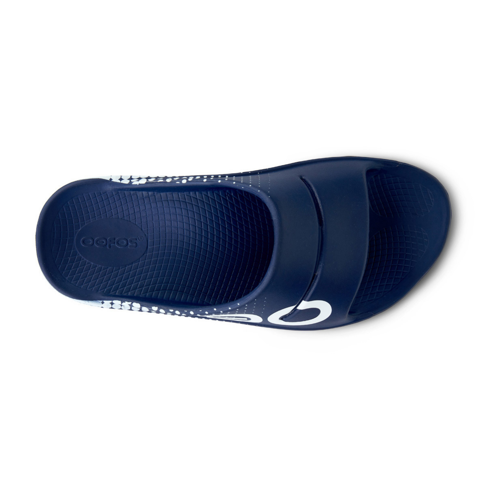 Oofos OOahh Sport in BLAU